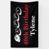 40e verjaardag van de verkoop van de banner (Verticaal)