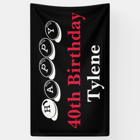 40e verjaardag van de verkoop van de banner (Verticaal)