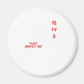 40e verjaardag van de viering van mannen en vrouwe magneet (Voorkant)