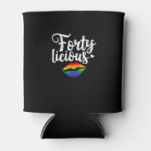 40e verjaardag van het cadeau voor homoseksuele le blikjeskoeler (Voorkant)