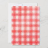 40e verjaardag van het meisje met wijn kaart (Achterkant)