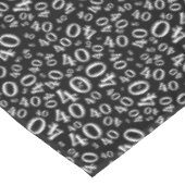 40e verjaardag van het thema van de Birthday Party Tafelkleed (Gekanteld)