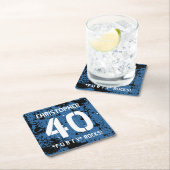 40e verjaardag van het trilpatroon A07 Kartonnen Onderzetters (Insitu)