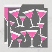 40e verjaardag van uitnodigingen (Voorkant / Achterkant)