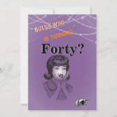 40e verjaardag van vrouwen kaart (Voorkant)