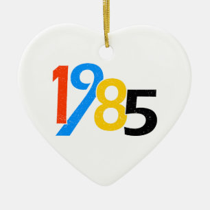 40e verjaardag Vintage 1985 40 jaar oude geschenke Keramisch Ornament