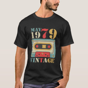 40e verjaardag Vintage gift mei 1979 40e verjaarda T-shirt