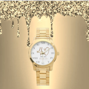 40e verjaardag voor haar veertig gouden meisje ele horloge