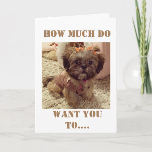 **40E VERJAARDAG** WENSEN VAN DEZE LIEVE PUP KAART