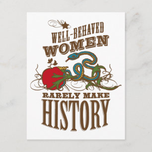 40e verjaardag - Wilde vrouw maakt geschiedenis Kaart