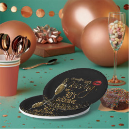 40e verjaardag - Ze kust haar 30's vaarwel Papieren Bordje