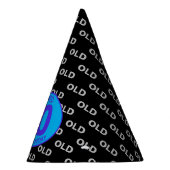 40e verjaardag zwart grappig old veertig feesthoedjes (Rechts)