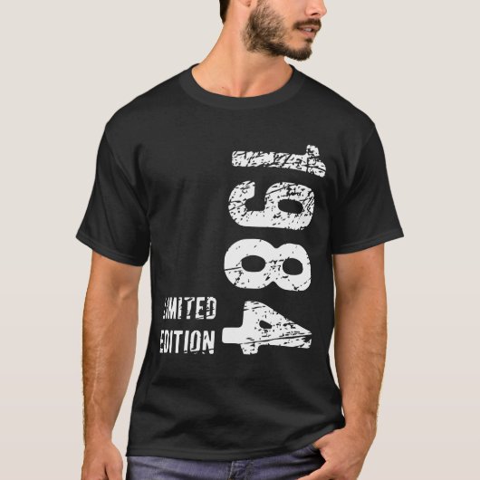 40e verjaardagscadeau 1984 Limited Edition 40 jaar T-shirt (Voorkant)