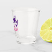 40e verjaardagscadeau voor vrouwen shot glas (Rechts)