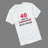 40e Verjaardagscadeaus voor Mannen T Shirt