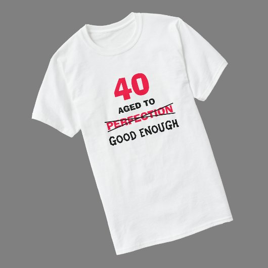 40e Verjaardagscadeaus voor Mannen T Shirt