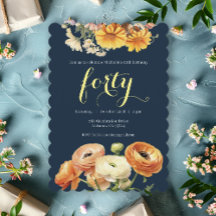 40e verjaardagsfeest Botanische Sinaasappels Bloem