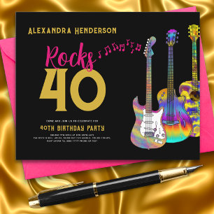 40e verjaardagsfeest Rocks 40 Budget