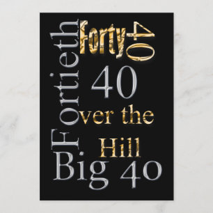 40e verjaardagsfeestdag hoofdartikel CUSTOMIZE Kaart