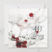 40e verjaardagsfeestdag hoofdartikel CUSTOMIZE Kaart (Voorkant)