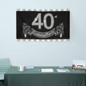 40e verjaardagsfeestje spandoek (Beurs)