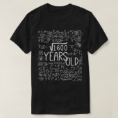40e verjaardagsvierkantswortel van 1600 40years ou t-shirt (Design voorkant)