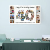 40e verpartij Foto Collage nummer 40 Spandoek (Beurs)