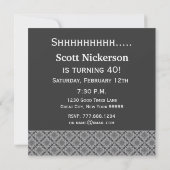 40e verrassingsdag grijze Rood Diamanten R274 Kaart (Achterkant)