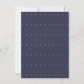 40e verrassingsverjaardagsfeestje | Moderne Polka  Kaart (Achterkant)