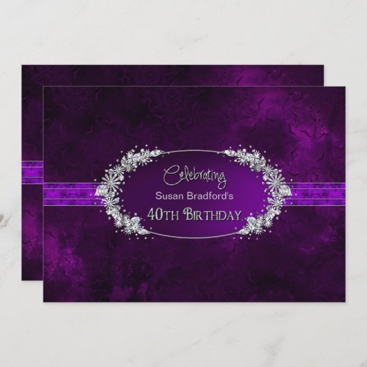 40E VERZOEKING VAN DE TWEEDE PARTIJ - PAARS/PARELT KAART (Voorkant / Achterkant)