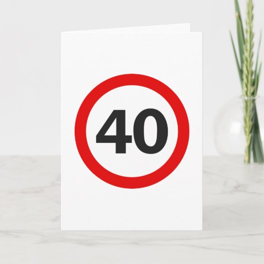 40e wegteken kaart (Voorkant)