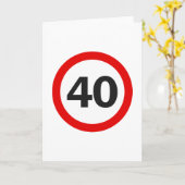 40e wegteken kaart (Gele Bloem)