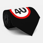 40e wegteken stropdas (Opgerold)