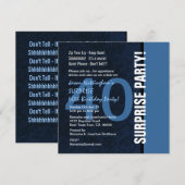 40e ZUIVERING Matig Blauw S592 Kaart (Voorkant / Achterkant)