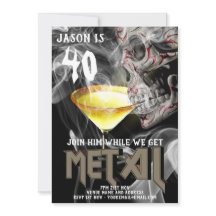 40e Zware Metaal Verjaardag nodigt gitaar GOTHIC u