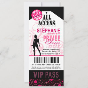 40ème fête VIP d'anniversaire personnalisée