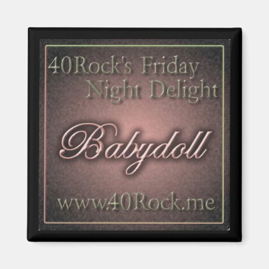 40Rock - Babydoll magneet (Voorkant)
