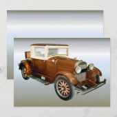 40s Automobiel - Vervoer (Voorkant / Achterkant)