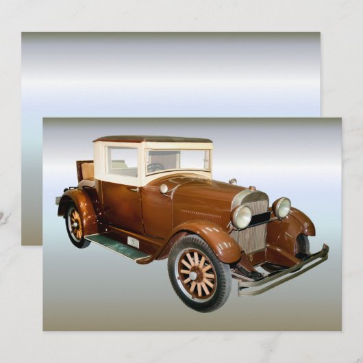 40s Automobiel - Vervoer (Voorkant / Achterkant)