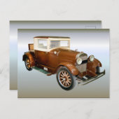 40s Automobiel - Vervoer Briefkaart (Voorkant / Achterkant)