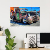 40's Dodge Rat Truck Poster (Thuiskantoor)