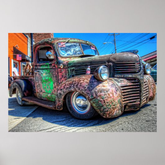 40's Dodge Rat Truck Poster (Voorkant)