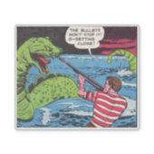 40s Golden age Horror strips | eng  Sticker (Voorkant)
