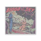 40s Horror  strips voor stripverhalen Sticker (Voorkant)