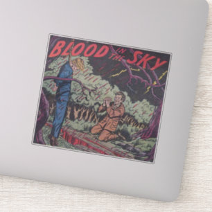 40s Horror  strips voor stripverhalen Sticker