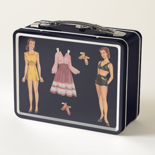 40s Mode Papier Poppen (Achterkant)