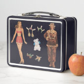 40s Mode Papier Poppen (In situ)