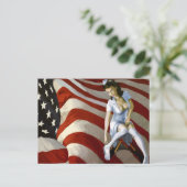 40's Pinups, Postcard Briefkaart (Staand voorkant)