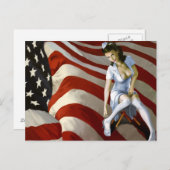 40's Pinups, Postcard Briefkaart (Voorkant / Achterkant)