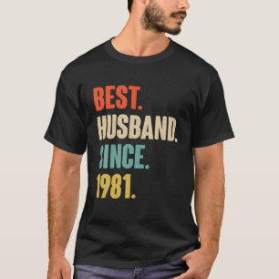 40ste huwelijksJubileum Gift Him - Beste man S T-shirt